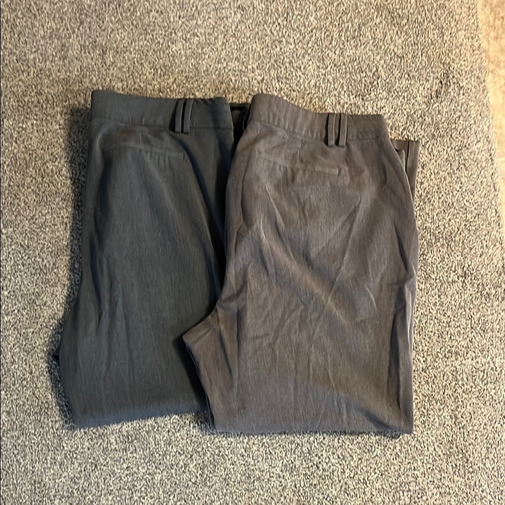 Men's Classic Black and Gray Pants